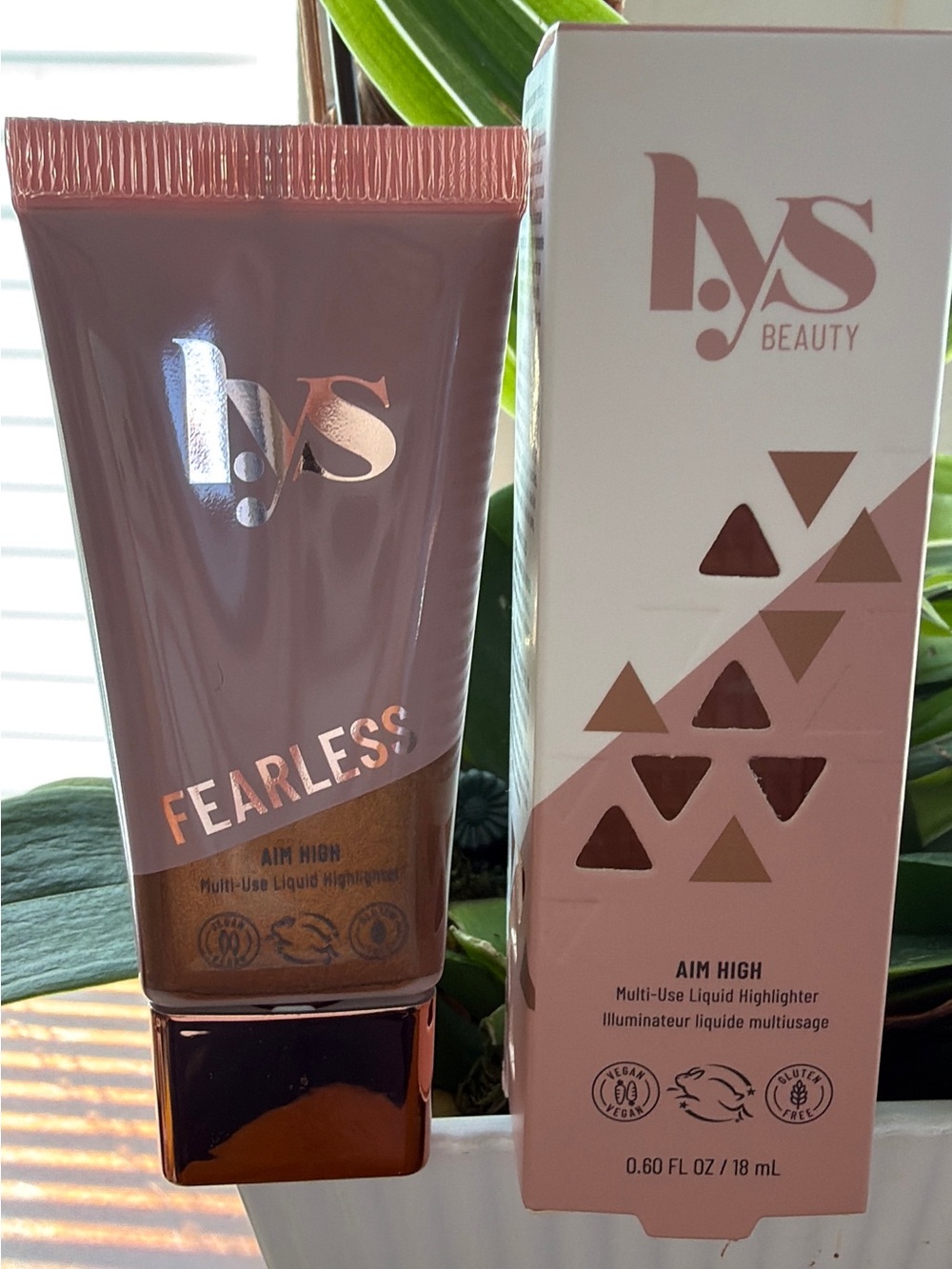 Fearless Aim High Multi-Use Liquid Highlighter - Rose Gold
